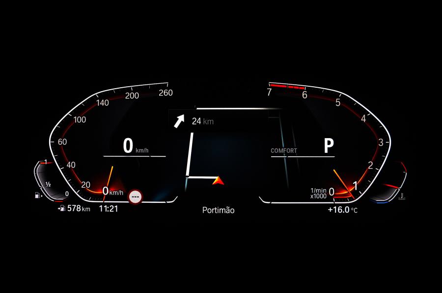 Панель приборов BMW 320d Sport Line (G20) 2019 года  (WW) (фото 307 из 311)